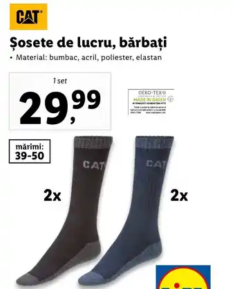 Lidl Șosete de lucru, bărbați, 1 set Ofertă