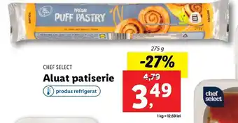 Lidl CHEF SELECT, Aluat patiserie, 275g Ofertă