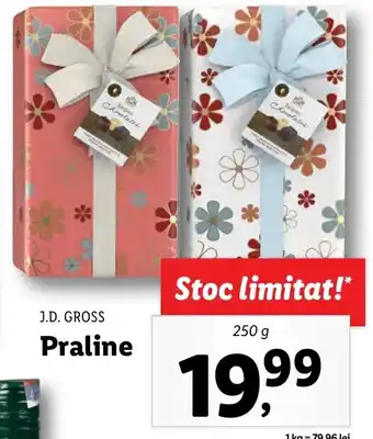 J.D. GROSS Praline, 250g