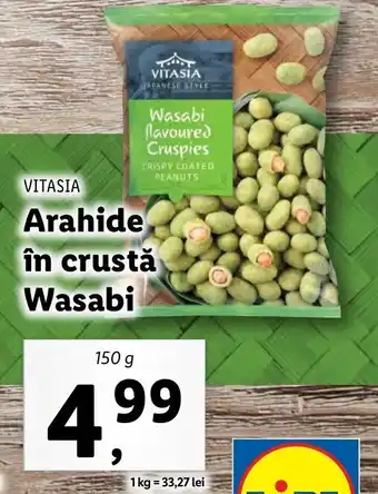 VITASIA Arahide în crustă Wasabi 150g