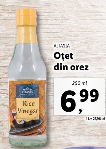 Lidl VITASIA Oțet din orez 250ml Ofertă
