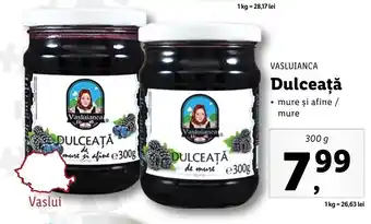Lidl VASLUIANCA Dulceață 300g Ofertă