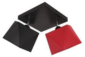 Favi Lustră aplicată diament 2xe27/60w/230v negru-roșu Ofertă