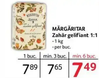 Selgros MĂRGĂRITAR Zahăr gelifiant 1:1 1kg Ofertă