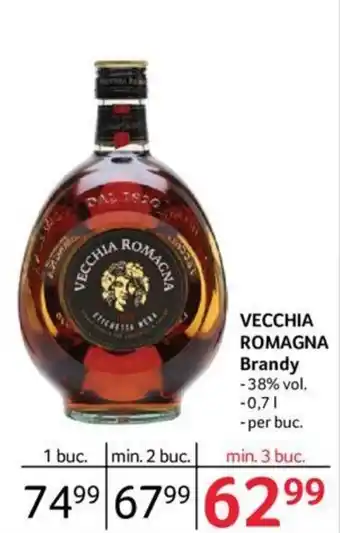 VECCHIA ROMAGNA Brandy 0,7L