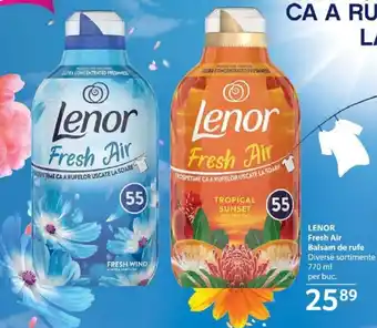 Selgros LENOR Fresh Air Balsam de rufe 770ml Ofertă