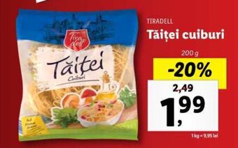 TIRADELL Tăiței cuiburi 200g