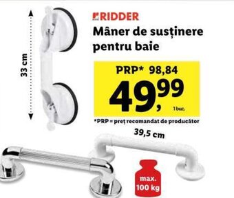 Lidl RIDDER Mâner de susţinere pentru baie  1 buc. Ofertă