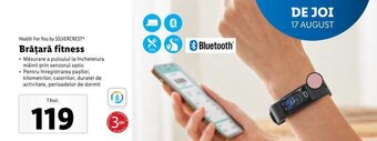 Health For You by SILVERCREST® Brăţară fitness 1 buc.