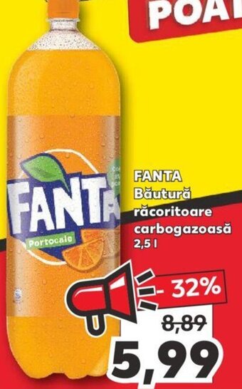 Kaufland FANTA Băutură răcoritoare carbogazoasă 2,5L Ofertă