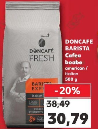 Kaufland DONCAFE BARISTA Cafea boabe 500g Ofertă