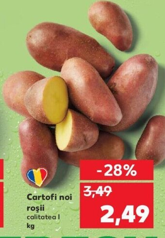 Kaufland Cartofi noi roşii 1kg Ofertă