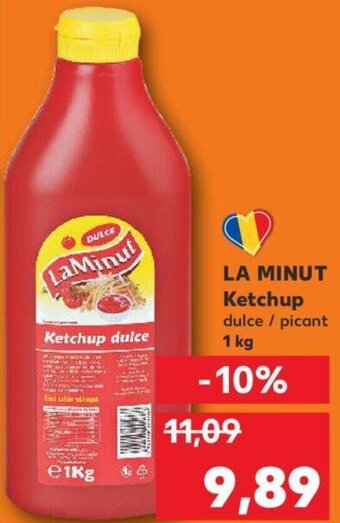 Kaufland LA MINUT Ketchup 1 kg Ofertă
