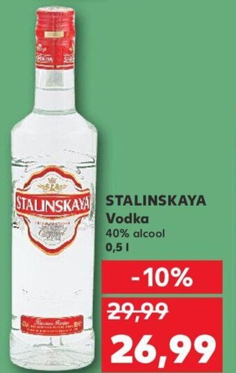 Kaufland STALINSKAYA Vodka 0,5L Ofertă