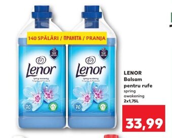 Kaufland LENOR Balsam pentru rufe 2x1,75L Ofertă