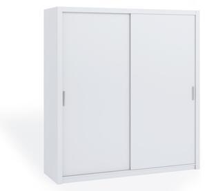 Favi Dulap cu usi glisante bony alb, 215x200x62 Ofertă