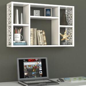 Favi Raft de perete pentru baie- bucatarie lulu homs 80 x 50 x 20 cm, alb Ofertă