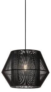 Favi Pendul scandinav negru zaira cu abajur textil 1x60w e27 Ofertă