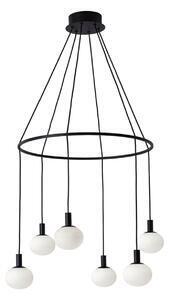 Favi Lampa suspendata minimalista angelo neagra 6x28w g9 Ofertă