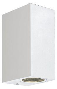 Favi Aplica de exterior minimalista tilos w2 alba patrata 2x35w gu10 Ofertă