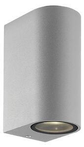 Favi Aplica de exterior minimalista tilos w2 gri rotunda 2x35w gu10 Ofertă