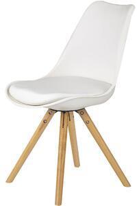 Favi Scaun bucatarie mic alb k201, 48x57x80 cm Ofertă