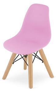 Scaun pentru copii stil scandinav classic rose