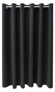 Favi Draperie,casa deco logistics, soft gri inchis cu inele capse platina Ofertă