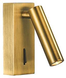 Favi Aplica minimalista bronz ajustabila zen cu led Ofertă