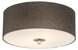 Favi Lampă de tavan țară taupe 30 cm - iută tambur Ofertă