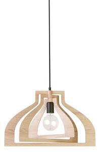 Pendul scandinav natur roxie s2 din lemn 1x60w e27