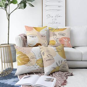 Favi Set 4 fețe de pernă minimalist cushion covers june, 55 x 55 cm Ofertă