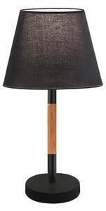 Favi Veioza scandinava neagra villy din lemn si metal 1x40w e27 Ofertă