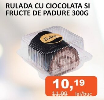 Unicarm RULADA CU CIOCOLATA SI FRUCTE DE PADURE 300G Ofertă