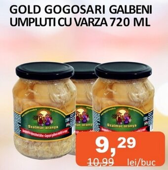 Unicarm GOLD GOGOSARI GALBENI UMPLUTI CU VARZA 720 ML Ofertă