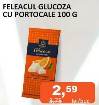 Unicarm FELEACUL GLUCOZA CU PORTOCALE 100 G Ofertă