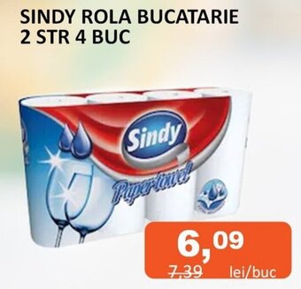 Unicarm SINDY ROLA BUCATARIE 2 STR 4 BUC Ofertă