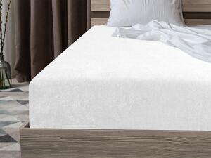 Favi Cearsaf frotir cu elastic exclusive 90x200 cm alb Ofertă