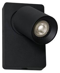 Favi Aplica minimalista neagra directionabila steven din metal 1x50w gu10 Ofertă