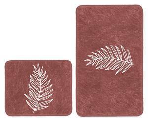 Favi Covorașe de baie roz 2 buc. 100x60 cm - minimalist home world Ofertă