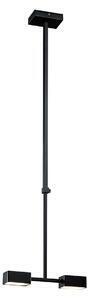 Lampa suspendata minimalista nosto neagra cu led 12,6w