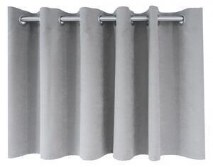 Draperie,casa deco logistics, soft petek v43 cu inele capse crom