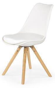 Scaun bucatarie mic alb k201, 48x57x80 cm
