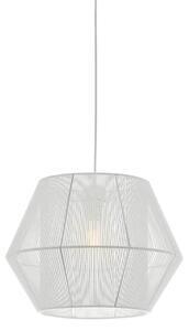 Favi Pendul scandinav alb zaira cu abajur textil 1x60w e27 Ofertă