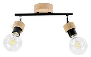 Favi Spot marjolaine 2xe27/25w/230v stejar spot-light 2834274 Ofertă