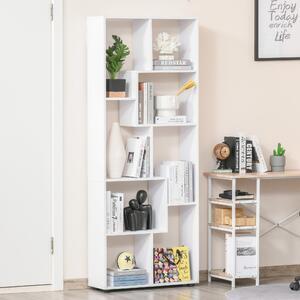 Favi Homcom biblioteca design modern, 8 rafturi, 70x24x178 cm | aosom ro Ofertă