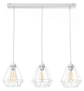 Lustră pe cablu diament mini 3xe27/60w/230v