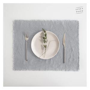 Suport pentru farfurie gri deschis din in 35x45 cm - linen tales