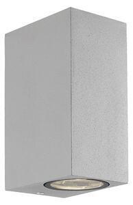 Favi Aplica de exterior minimalista tilos w2 gri patrata 2x35w gu10 Ofertă
