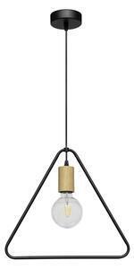 Lustră pe cablu carsten 1xe27/60w/230v stejar mat spot-light 1652174